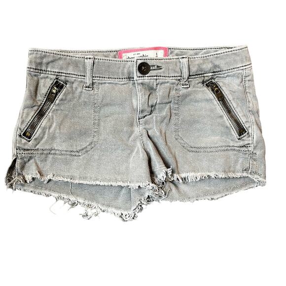 Abercrombie Kids Girl's 8 Cut Off Cargo Short - Picture 1 of 5